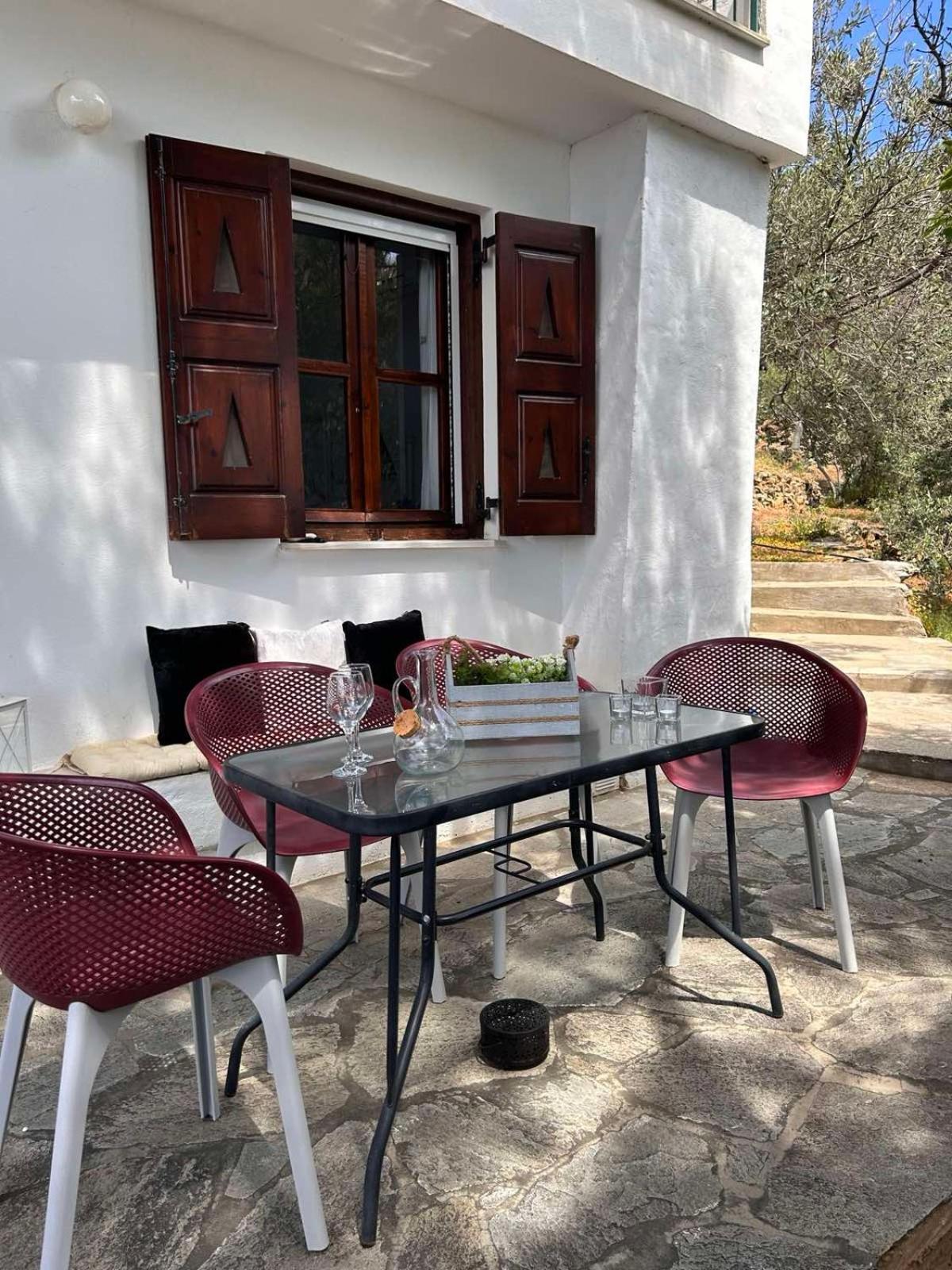 Grandpa Simos' Traditional Guest House Agios Romanos Esterno foto